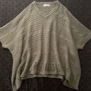 Back from bali poncho one size